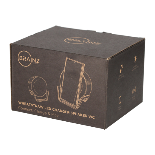 LED Charger Speaker Vic Wheatstraw Zwart