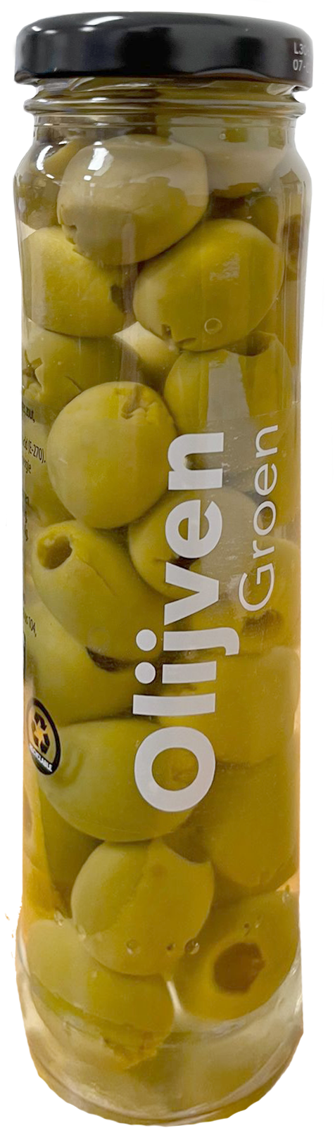 Olijven lange pot 70 gram