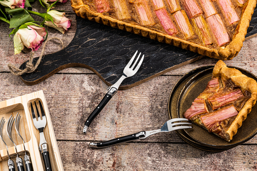 Laguiole taartvorken zwart