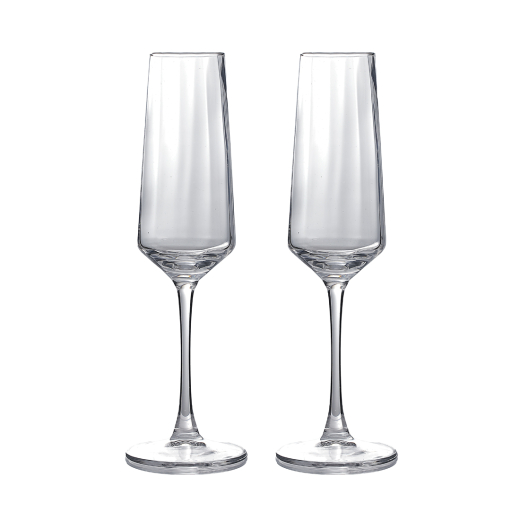 Champagneglazen Elin set van 2