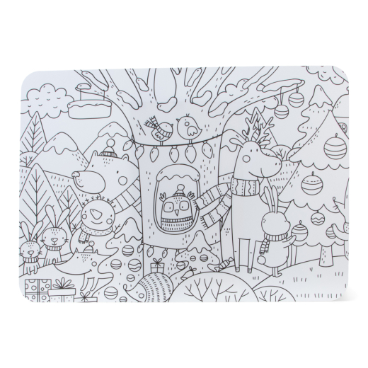 Kleurplaat Placemats 2 stuks