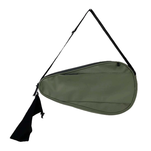 Dull PU Padel Racket Draagtas Groen