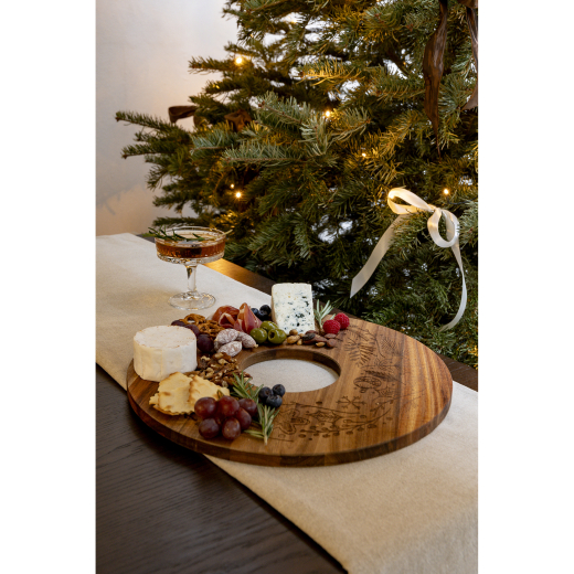 Houten Serveer Ring
