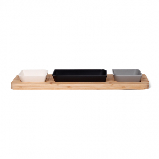 Bamboo Tapas Board Grey