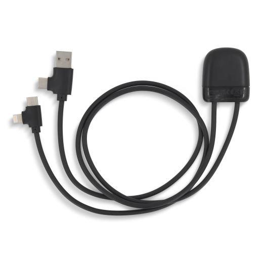Xoopar Ice-C Charging cable Zwart