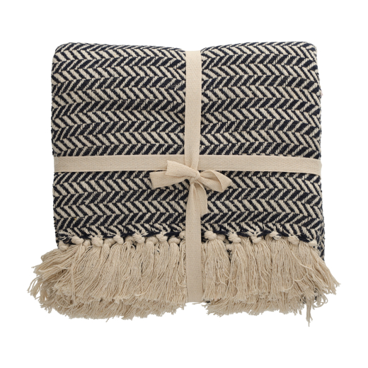 Basic Recycled Cotton Plaid Blauw