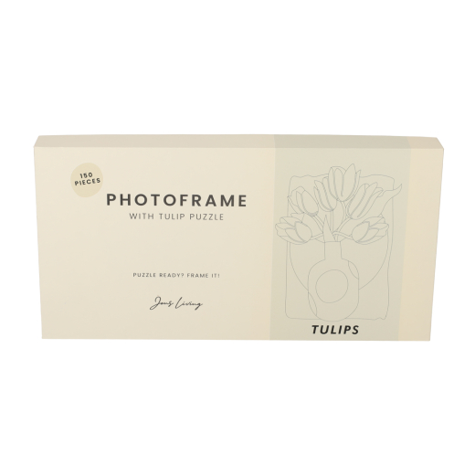 Fotolijst met Puzzel Tulp