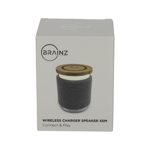 Wireless Charger Speaker Xem Grijs