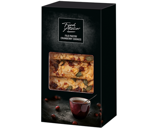 Filo Pastry Koekjes Cranberry 80 gram
