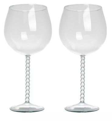 Bubble Wijnglas 500ml set van 2