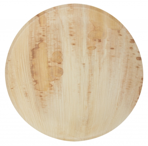 Eenmalig palmblad bord set/8 L