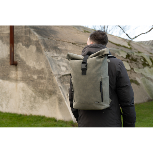 Nubuck Fiets Rugtas Groen