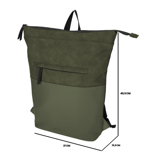 PU Rugtas Napolitana Groen