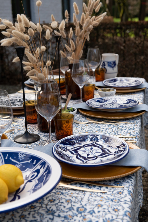 Schaaltje Blue fond 10 cm