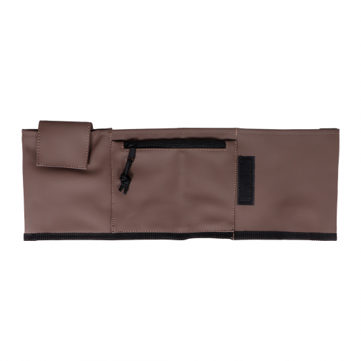 Trolley Bottle Sleeve Dull PU Taupe