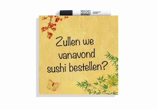 Dutch Design Wisdom Tile Japanese Blossom