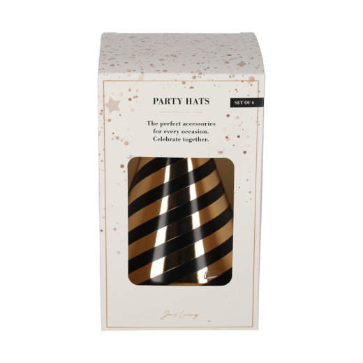 Feesthoedjes 6 stuks