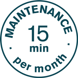 Binnentuin met ledverlichting T3