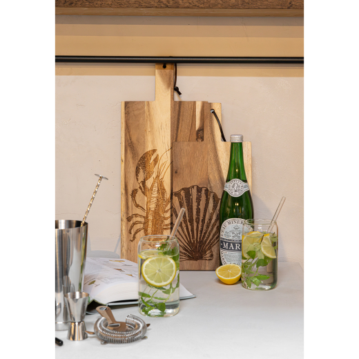 Serveerplank Schelp Small