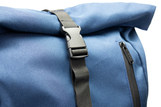 Basic rolltop backpack Navy Recycle Bags