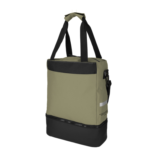 Fiets Shopper Met Koelvak RPET Olijfgroen