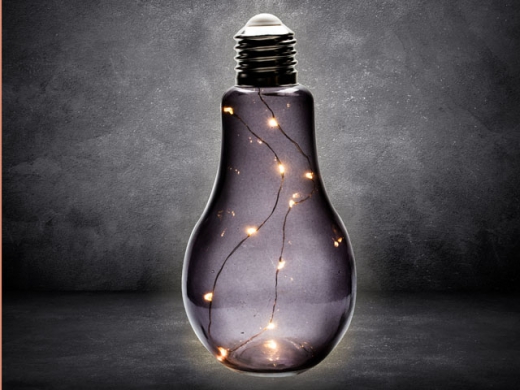 Decolamp 10 LEDS paars