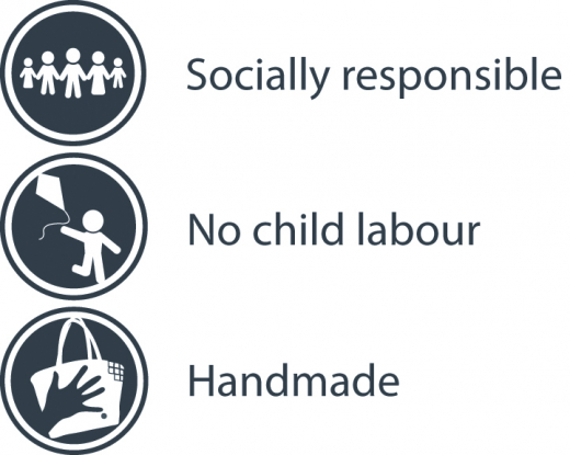 Open round basket ecru white xs 19*19*16cm