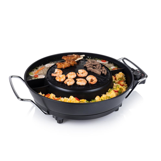 Koreaanse grill en hot pot set