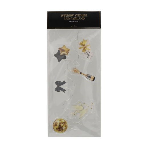 LED Raamsticker Slinger Party