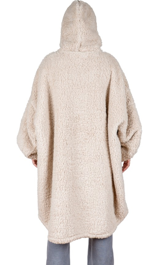 Cosy Hoodie Sherpa beige