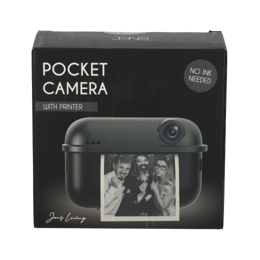 Camera Met Printer Zwart