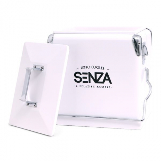 SENZA Retro Coolerbox White