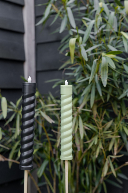 Twisted Solar Tuinkaars Zwart