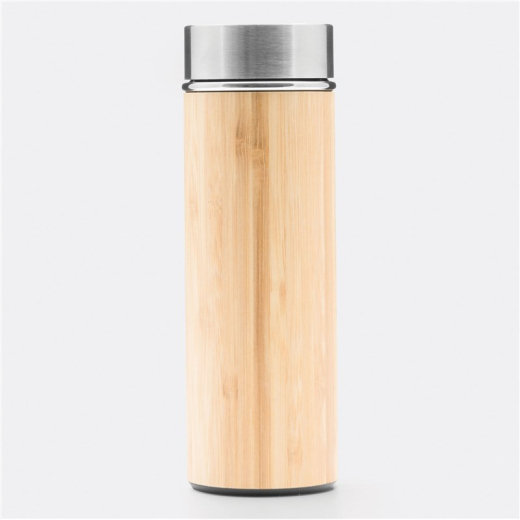 Isoleerfles bamboo go