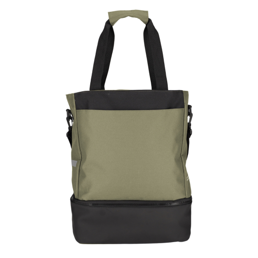 Fiets Shopper Met Koelvak RPET Olijfgroen