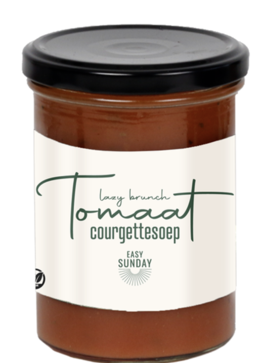Tomaat-courgettesoep veggie in pot 400 gram