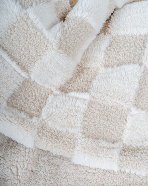 Fleeceplaid Cosy Recycled checker