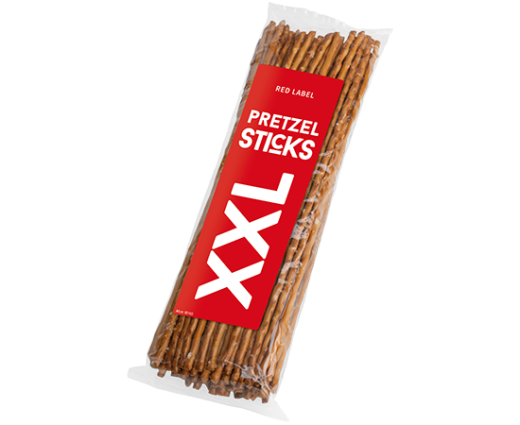 Pretzelsticks XXL rood 200 gram