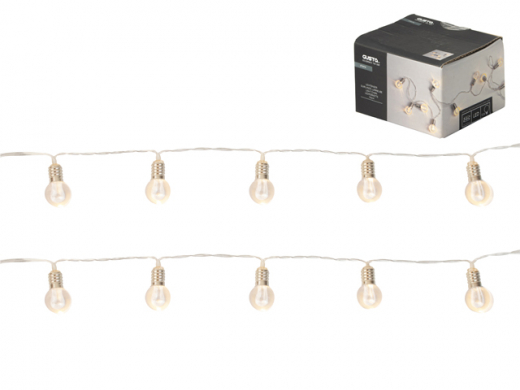 Plastic bulb LED slinger 115cm