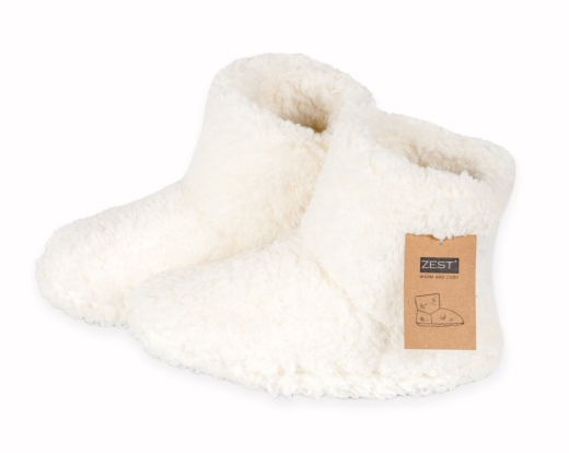 Cosy Boots Sherpa one ivoor