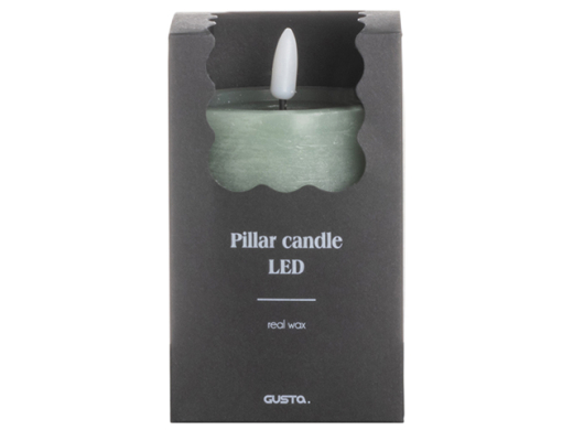 Pilaarkaars LED groen
