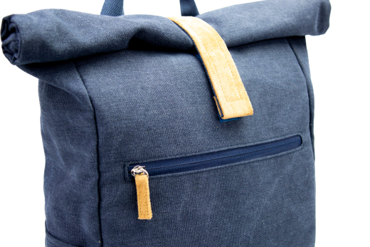 Casual Backpack Canvas Navy