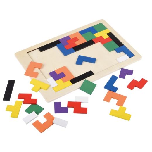 Houten puzzel brain twister
