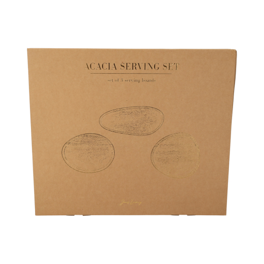 Acacia Serveerset set van 3