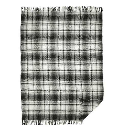Plaid RECYCLED 130*170 ruit Groen