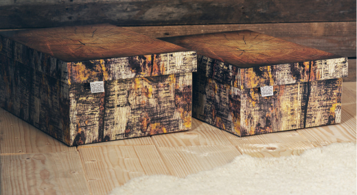 Dutch Design Storage Box 'Tree Trunk'