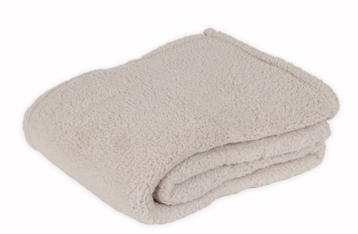 Sherpa Plaid Recycled beige