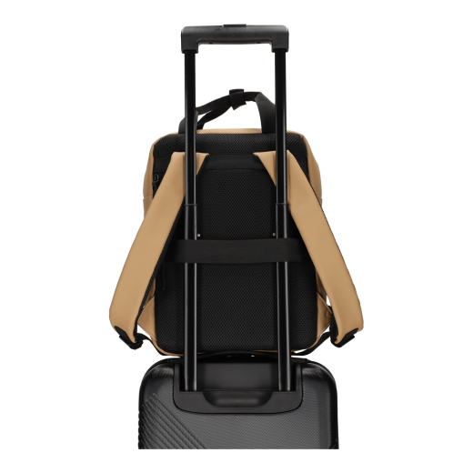 Dull PU Rugtas Bruin