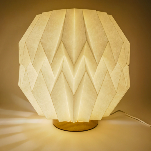 Opvouwbare Origami LED lamp Luna