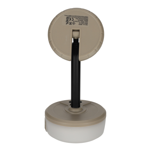 2-in-1 Uitschuifbare LED Lamp & Slinger Taupe